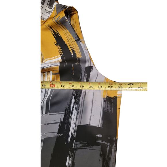 Alfani Gray Blouse Sleeveless Top Sz 16 Women's Plus-size Office - Picture 10 of 11